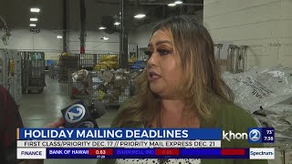 Holiday Shipping Deadlines Pt.2