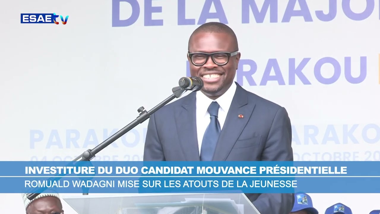 INVESTITURE DU DUO CANDIDAT MOUVANCE PRÉSIDENTIELLE À PARAKOU