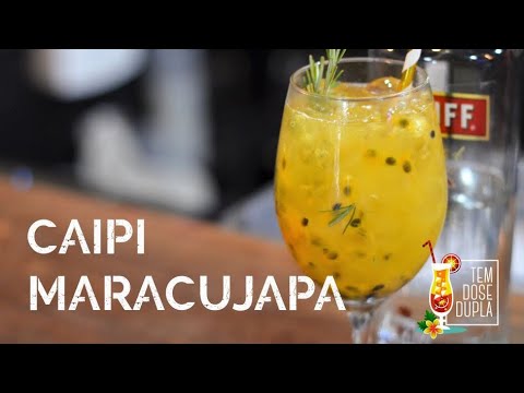 Receita de Caipi Maracujá