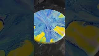 EASY paint pour technique for stunning art!