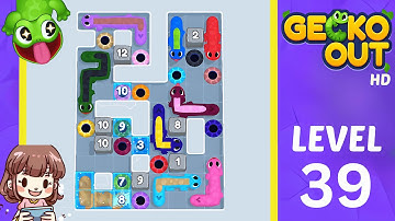 Gecko Out Level 39 Solution Walkthrough