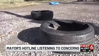 Mayor s hotline listening to concerns