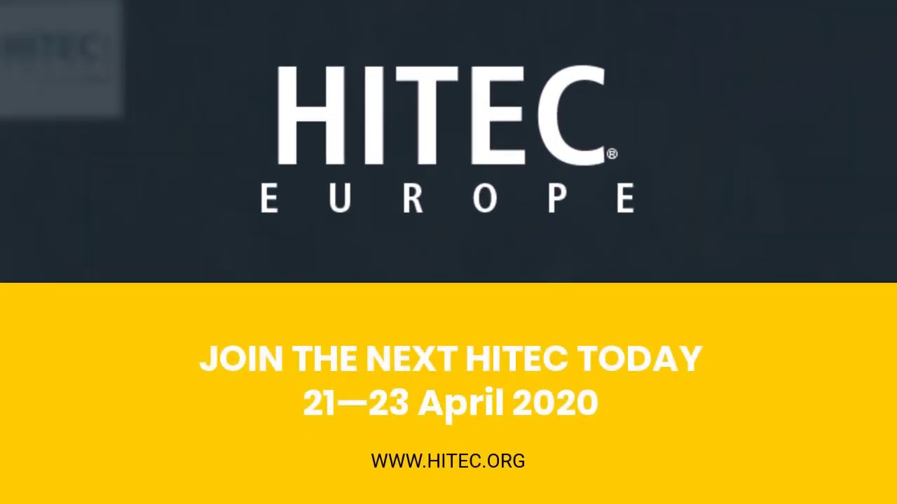Attend HITEC 2020 Europe YouTube