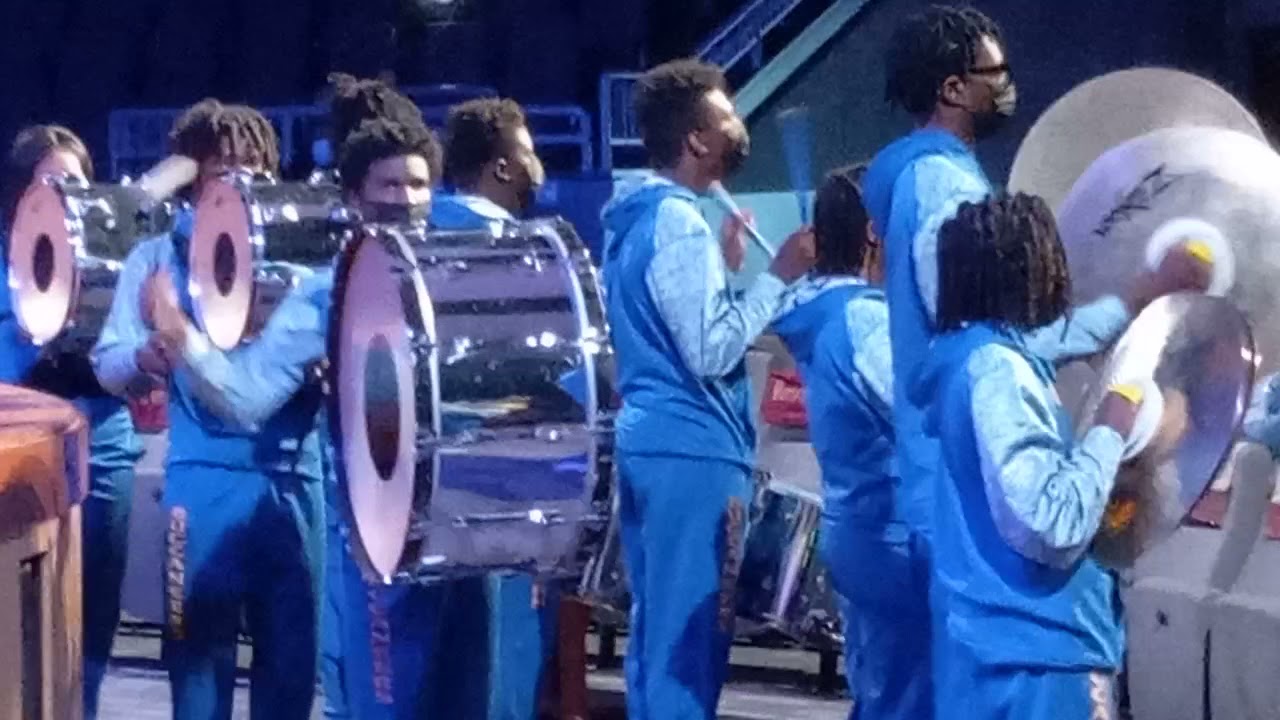 L.B. LANDRY DRUM SECTION FRANKLIN AVENUE BAPTIST CHURCH MARCHING