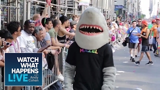 Gay Shark At NYC Pride Will Give You LIFE! - #LoveIsLove | WWHL