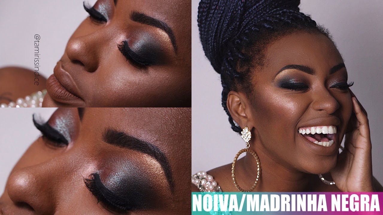 Maquiagem Para Noivas E Madrinhas Negras - Tamiris Sindice - Youtube