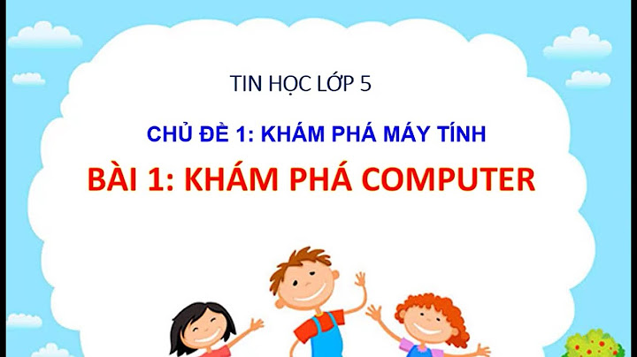 Giáo án hướng dẫn học tin học lớp 5 năm 2024