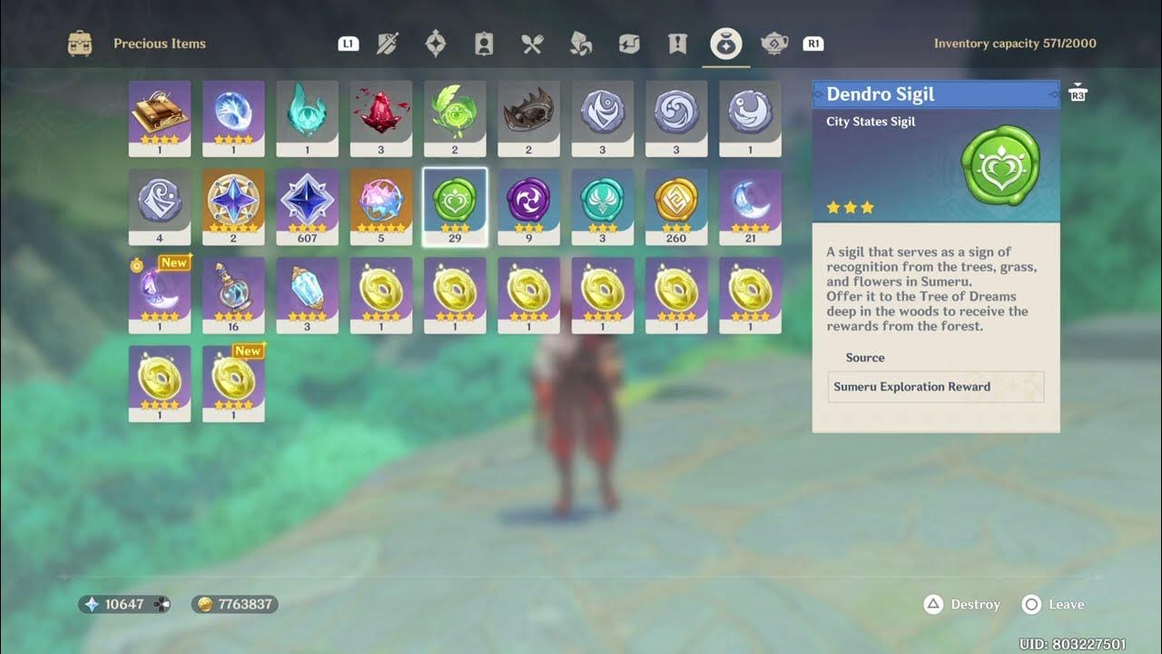 HOW TO FARM DENDRO SIGILS Genshin Impact