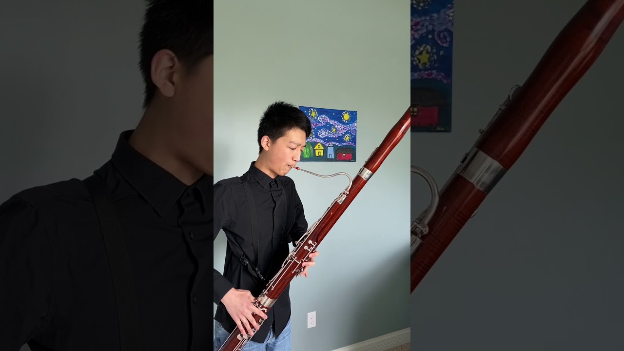 SLSO at Home | Lawrence Liu, bassoon, St. Louis Symphony Youth Orchestra - YouTube