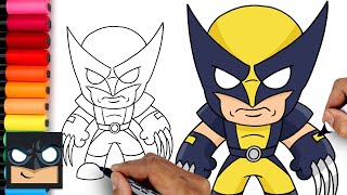 how to draw wolverine