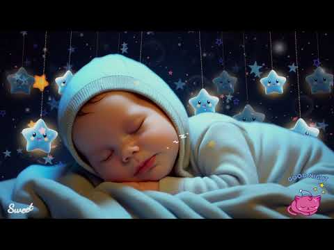 Baby Sleep Music 🎵 Mozart & Brahms Lullabies | Fall Asleep in 3 Minutes 🌙