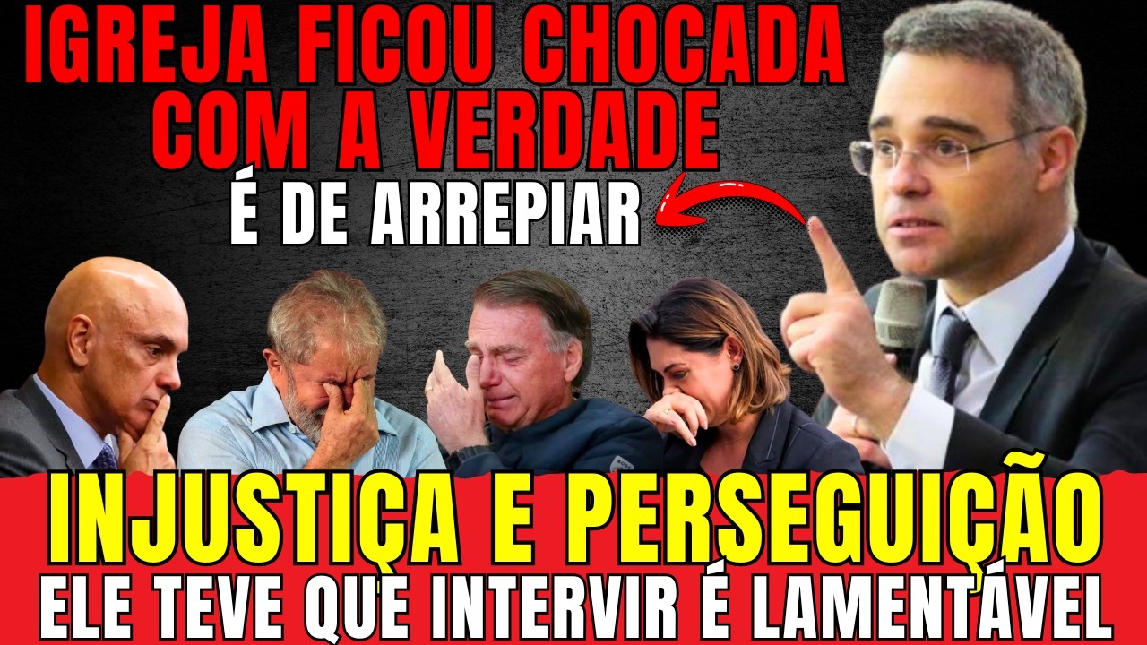 ANDRÉ MENDONÇA ROMPE SILÊNCIO E FALA O QUE NINGUÉM TEM CORAGEM DE FALAR É CHOCANTE E DE ARREPIAR