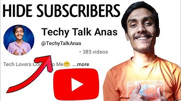 How to Hide Subscribers on YouTube