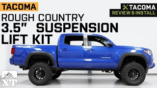 20052023 Tacoma Rough Country 3.5' Suspension Lift Kit Review & Install