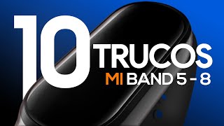 10 TRUCOS INCREÍBLES para la Mi BAND 5 a la 8 | Tips & Tricks en Español