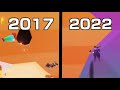 Evolution of luncheon kingdom koopa freerunning 2017  2022