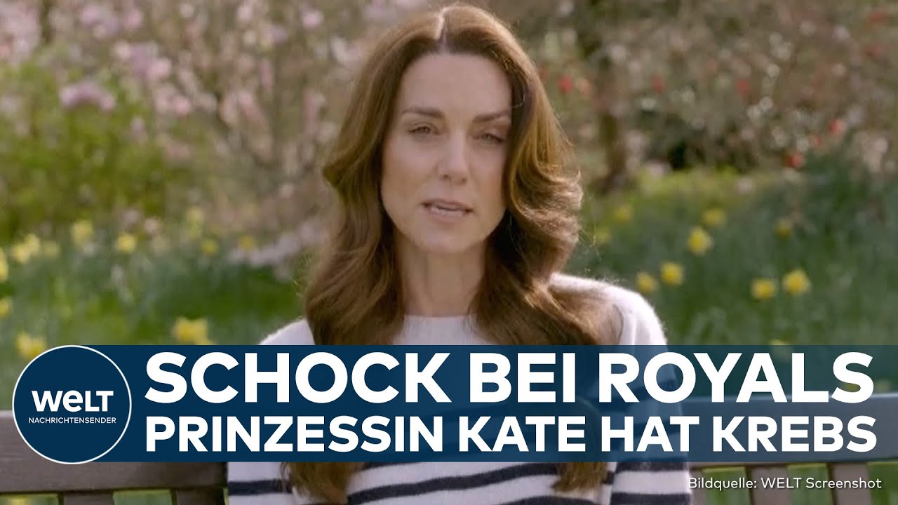 Emotionale Videobotschaft: Prinzessin Kate hat Krebs.