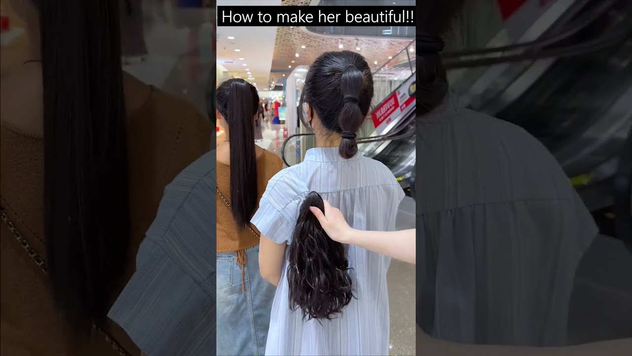 How to make her beautiful 😱 