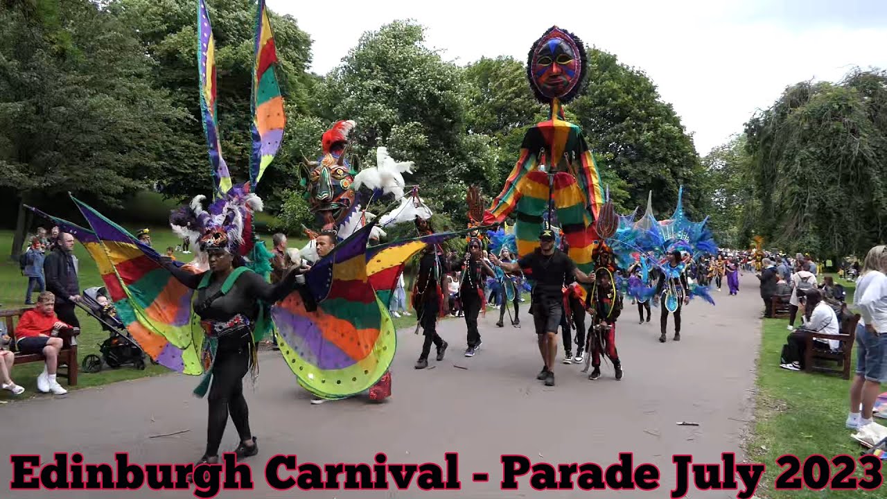 Edinburgh Carnival 2023 - Parade - YouTube