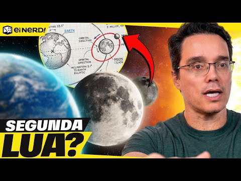 Thumbnail do vídeo: NASA DESCOBRE SEGUNDA LUA ORBITANDO A TERRA