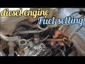 Mazda T3500 Diesel Pump Fuel Setting 