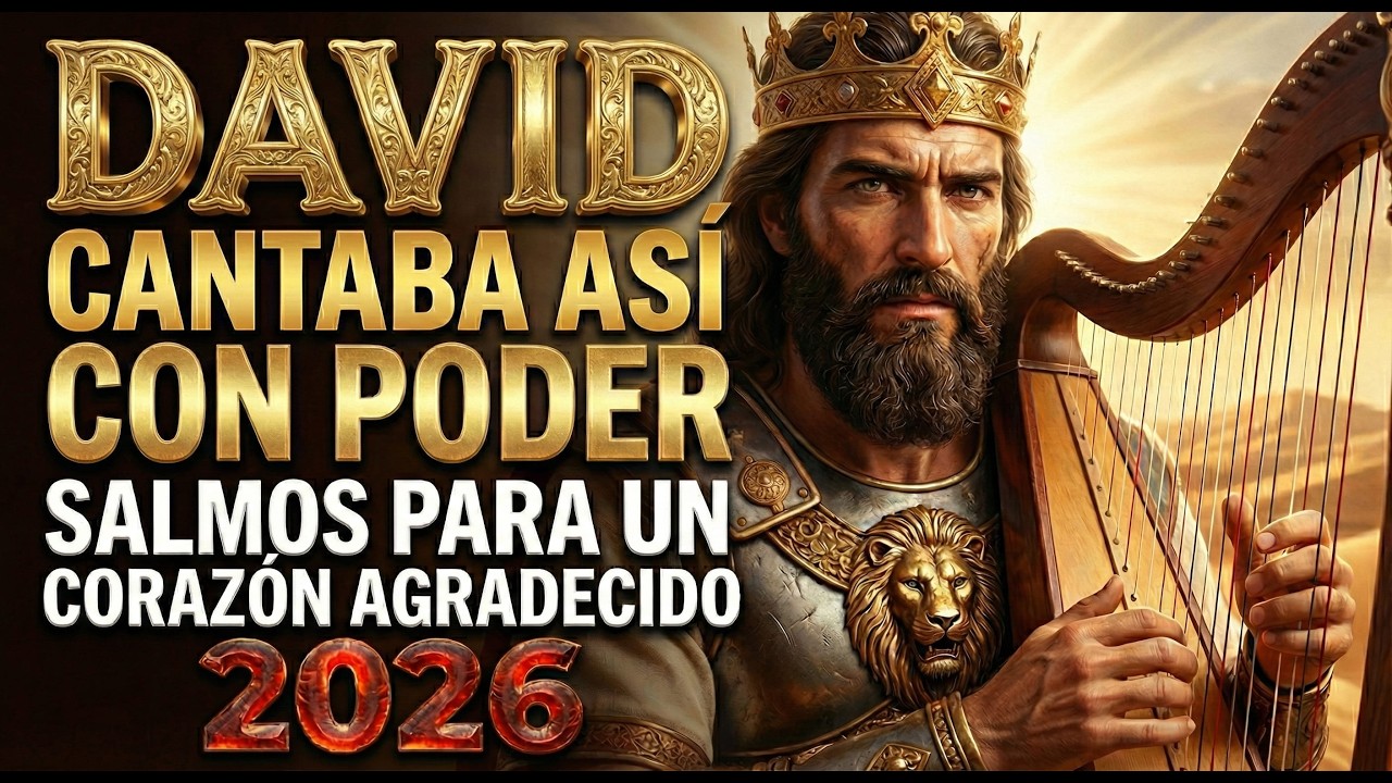 SALMOS PARA UN CORAZÓN AGRADECIDO 2026 | PAZ QUE VIENE DE DIOS #salmos #músicahebrea