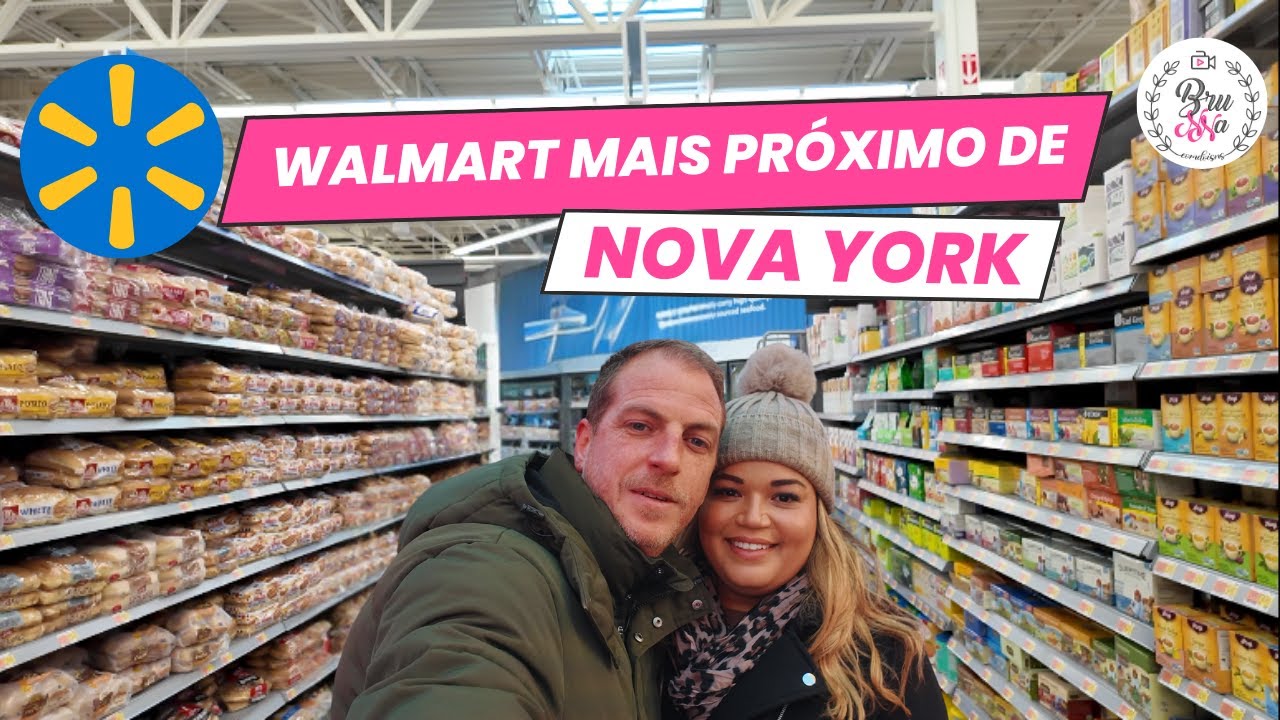 PQ NÃO TEM WALMART? Fui no Walmart mais perto de Nova York