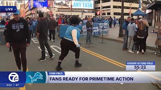 Lions fans ready for Monday Night Ford Field Football showdown