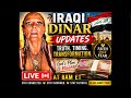 Iraqi Dinar Updates 👀 Faith Over Fear | BIG Picture Intel LIVE 8AM ET