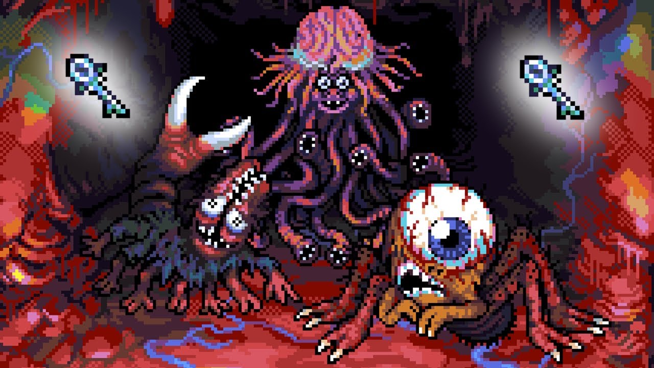 Look Outside (NEW in v2.0) - All Iris Keys & Secret Meat World Entrances