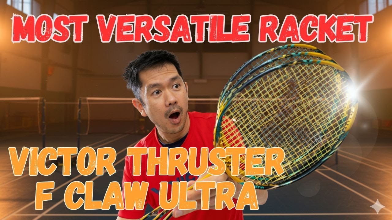 Это самая универсальная ракетка для бадмитона? Victor Thruster F Claw Ultra