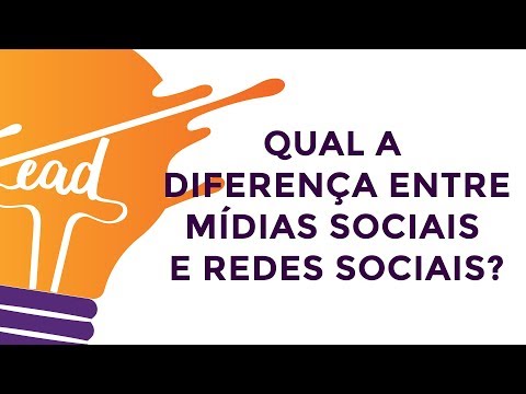 Vídeo: Diferença Entre Mídia Social E Rede Social