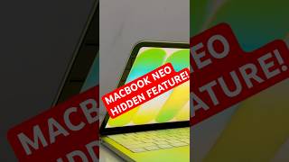 MacBook Neo HIDDEN FEATURE! #apple #macbook #tech #trending