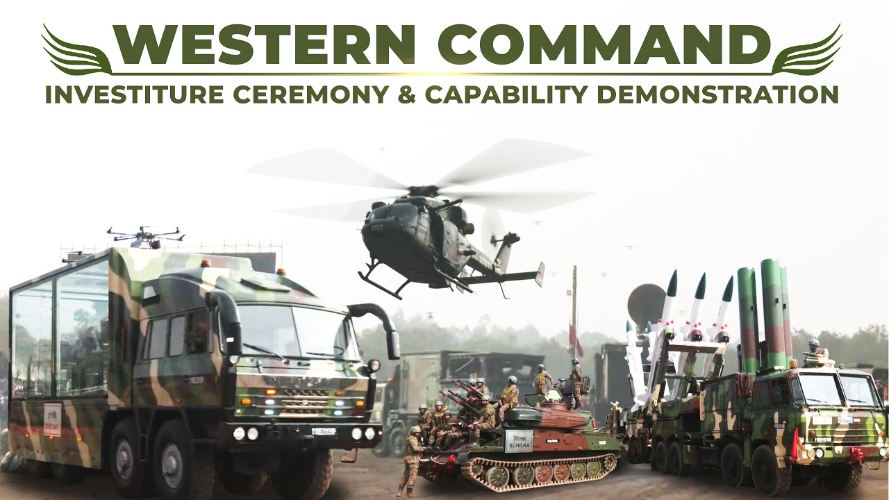 Indian Army's Western command holds operational Combat demonstration: Chief of Western Command’s PC