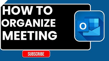 Hoe u vergaderingen organiseert met Outlook – Stap voor stap