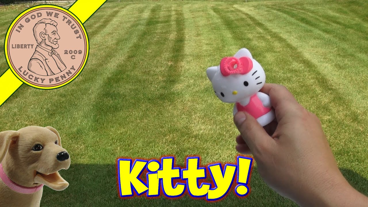 Hello Kitty Bubble Blower, Outdoor Play Time! YouTube
