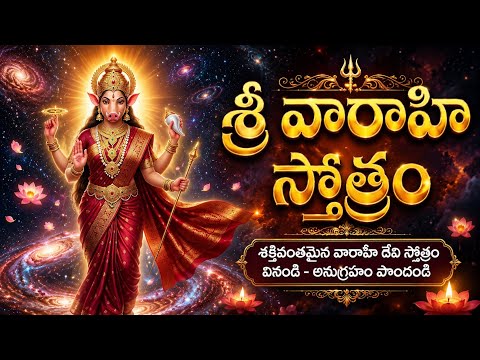 శ్రీ వారాహి స్తోత్రం 🙏 | Powerful Telugu Devotional Song | Sri Varahi Stotram