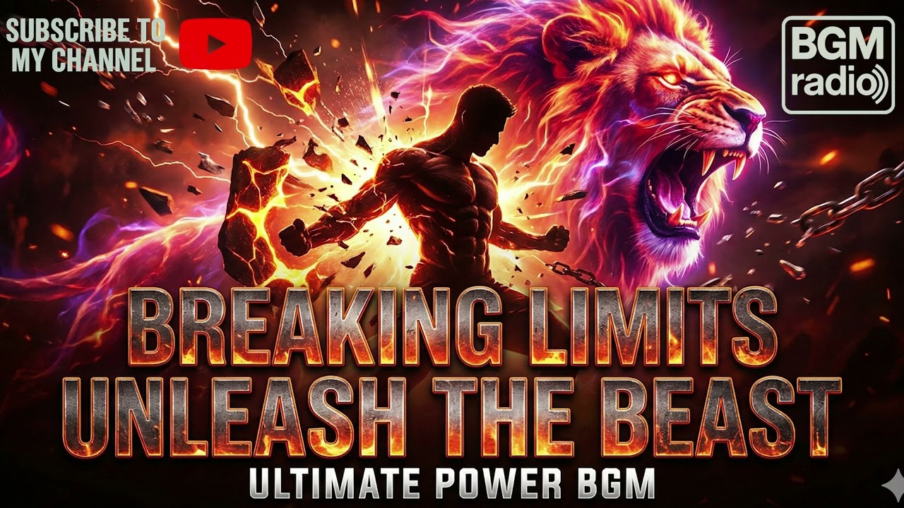 【BGM radio】 BREAKING LIMITS UNLEASH THE BEAST: ULTIMATE POWER BGM