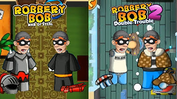 Robbery Bob vs Robbery Bob 2 Use All Costumes Part 20