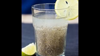 How To Make Chia Seeds Drink - آموزش درست کردن تخم شربتی