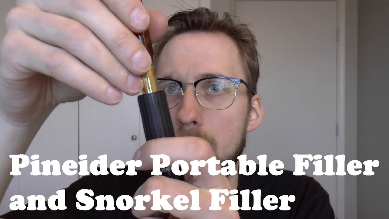 Pineider Portable Filler and Snorkel Filler Review