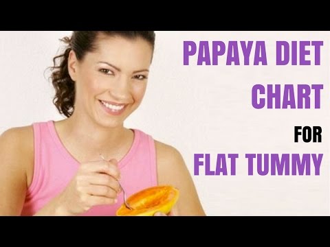 how-to-eat-papaya-for-flat-belly---papaya-diet-chart-for-flat-tummy---number-1-remedy