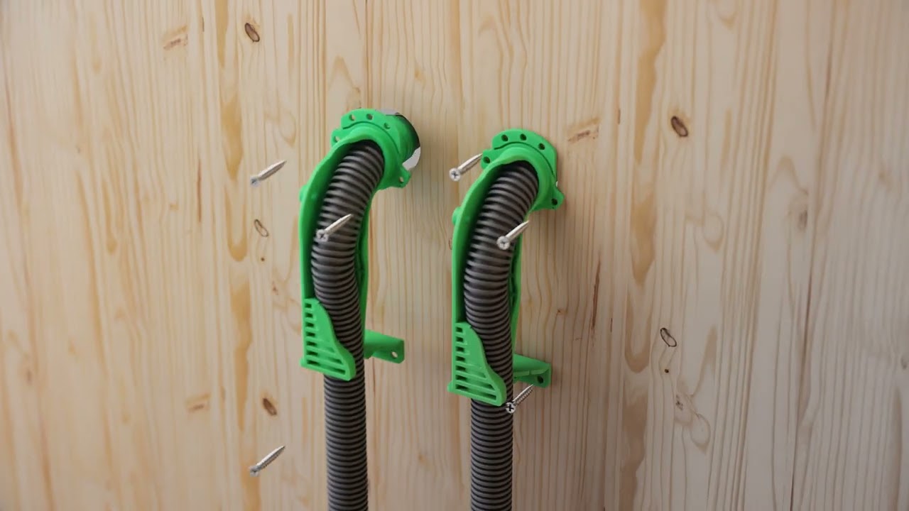 VäggenomföringssystemV6 Grön - skruva väggbricka utan kortling