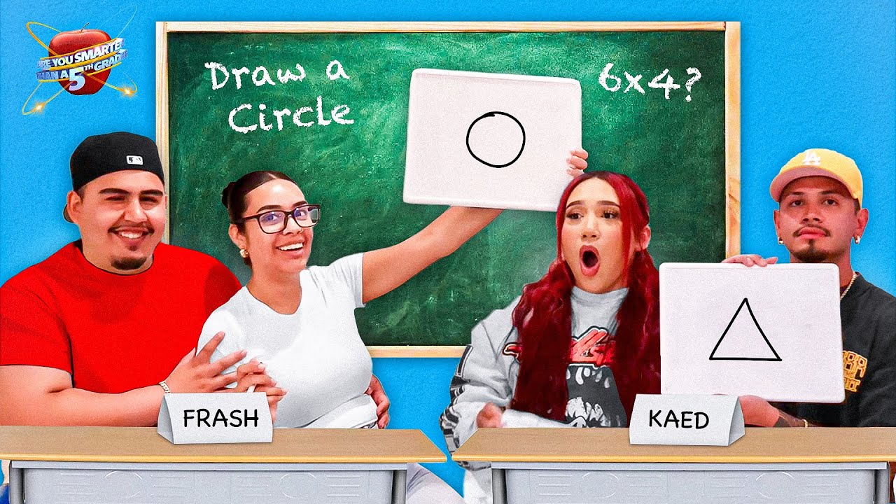 ARE YOU SMARTER THAN A 5TH GRADER w/ KAED *FUNNY AF*
