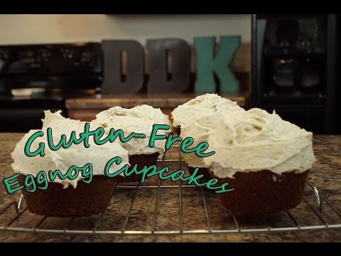 Delicious Gluten-Free Eggnog Cupcakes DDK EP 17