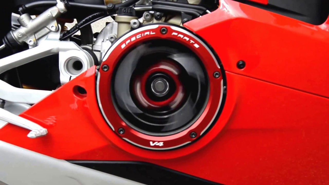 クラッチカバー Ducabike パニガーレ V4 レッド パーツ全般 CCV401DA | MotoStorm