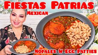 Hearty Mexican Nopales With Egg Patties | You Need to Try This!