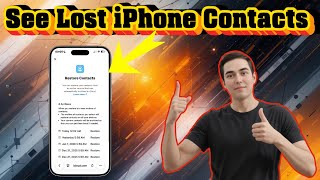आईफोन पर डिलीट किए गए कॉन्टैक्ट्स कैसे देखें | रिकवरी के तरीके (2026) screenshot 4