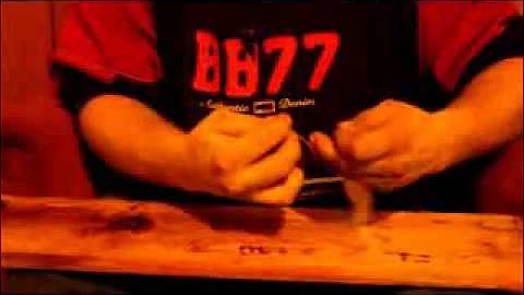 Starting a mini Turkish drop spindle without a leader