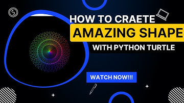 Amazing shapes | using #python #turtle #short